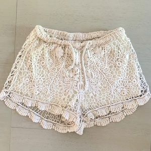 Lace shorts